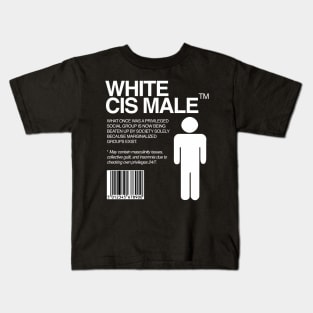 White CIS Male - LGBTQ (LGBT) - Hetero Marxist Liberal Kids T-Shirt